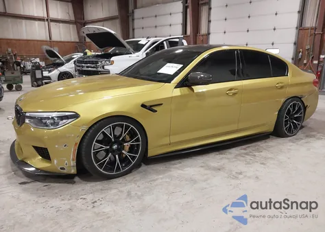 2020 BMW M5 Competition from USA, damaged, VIN WBSJF0C02LB449051